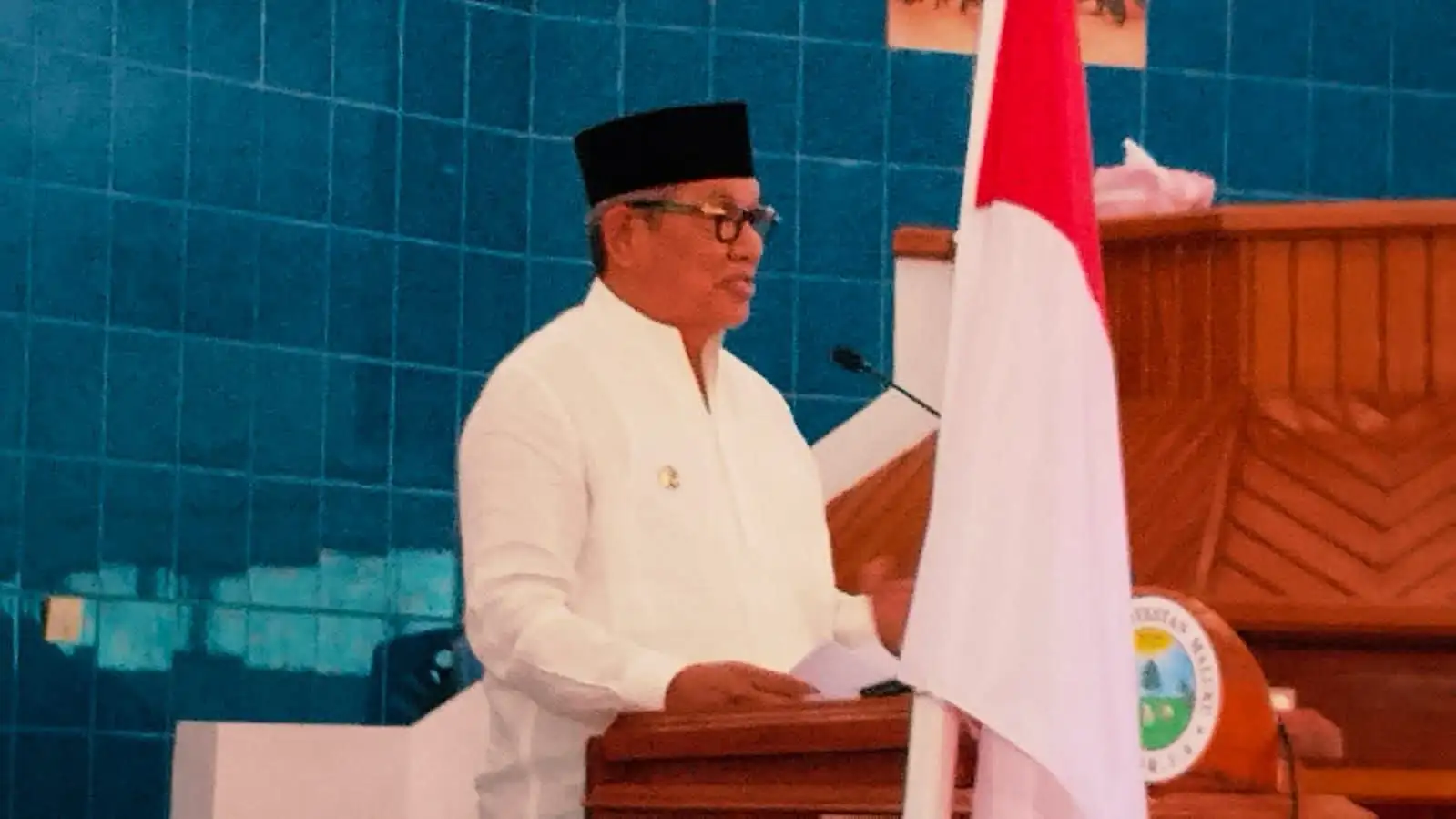 BUPATI MALUKU TENGGARA SAMPAIKAN SAMBUTAN GUBERNUR MALUKU DI SIDANG MPP XXXVII GPM, PERKUAT SINERGI GEREJA DAN PEMERINTAH