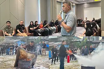 HOTEL SANTIKA PREMIERE AMBON TINGKATKAN KESIAPSIAGAAN KARYAWAN MELALUI TRAINING FIRE DRILL & EVACUATION PROCEDURE