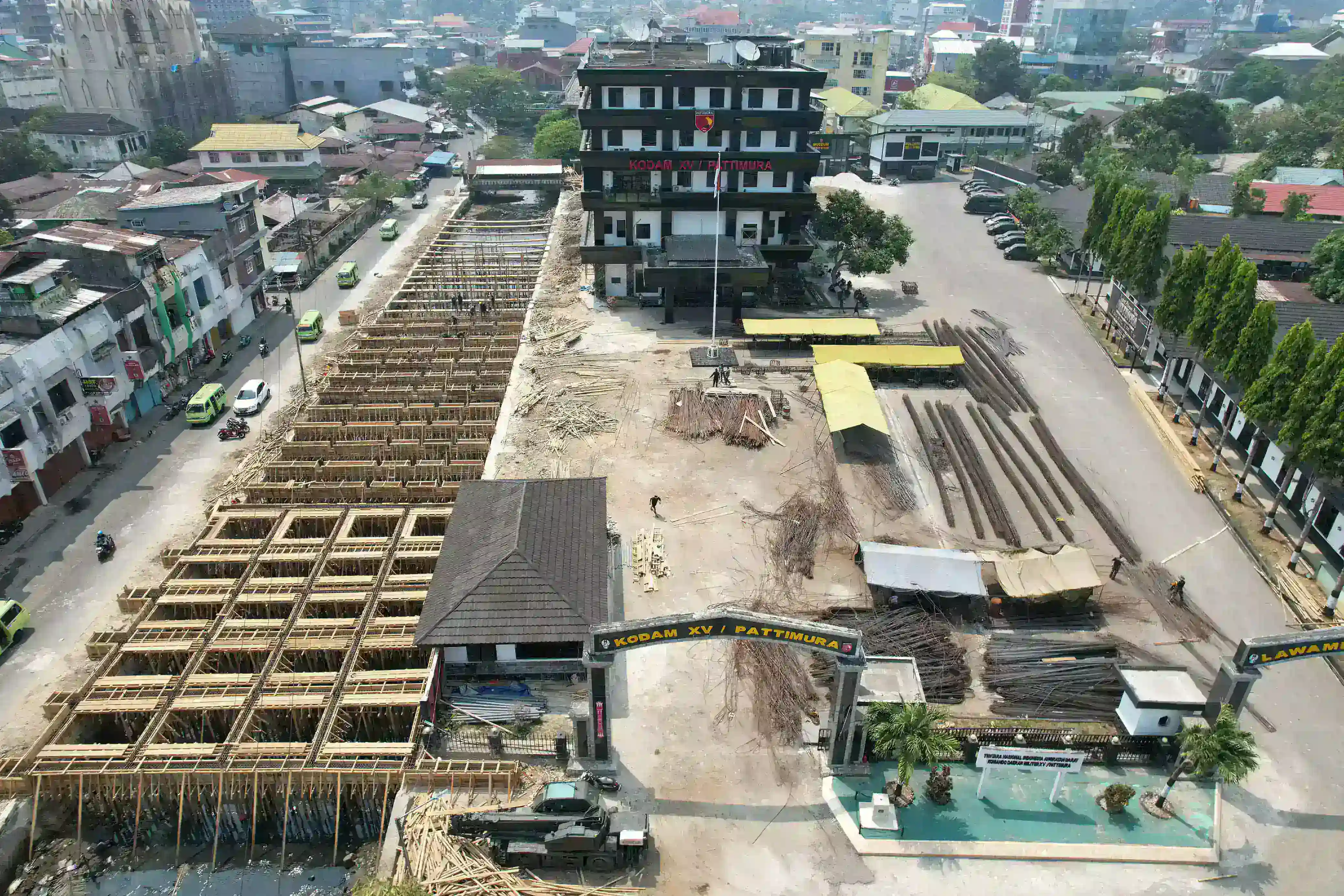 Kodam XV/Pattimura: Penataan Kawasan Sungai Waitomu Berorientasi pada Manfaat Masyarakat