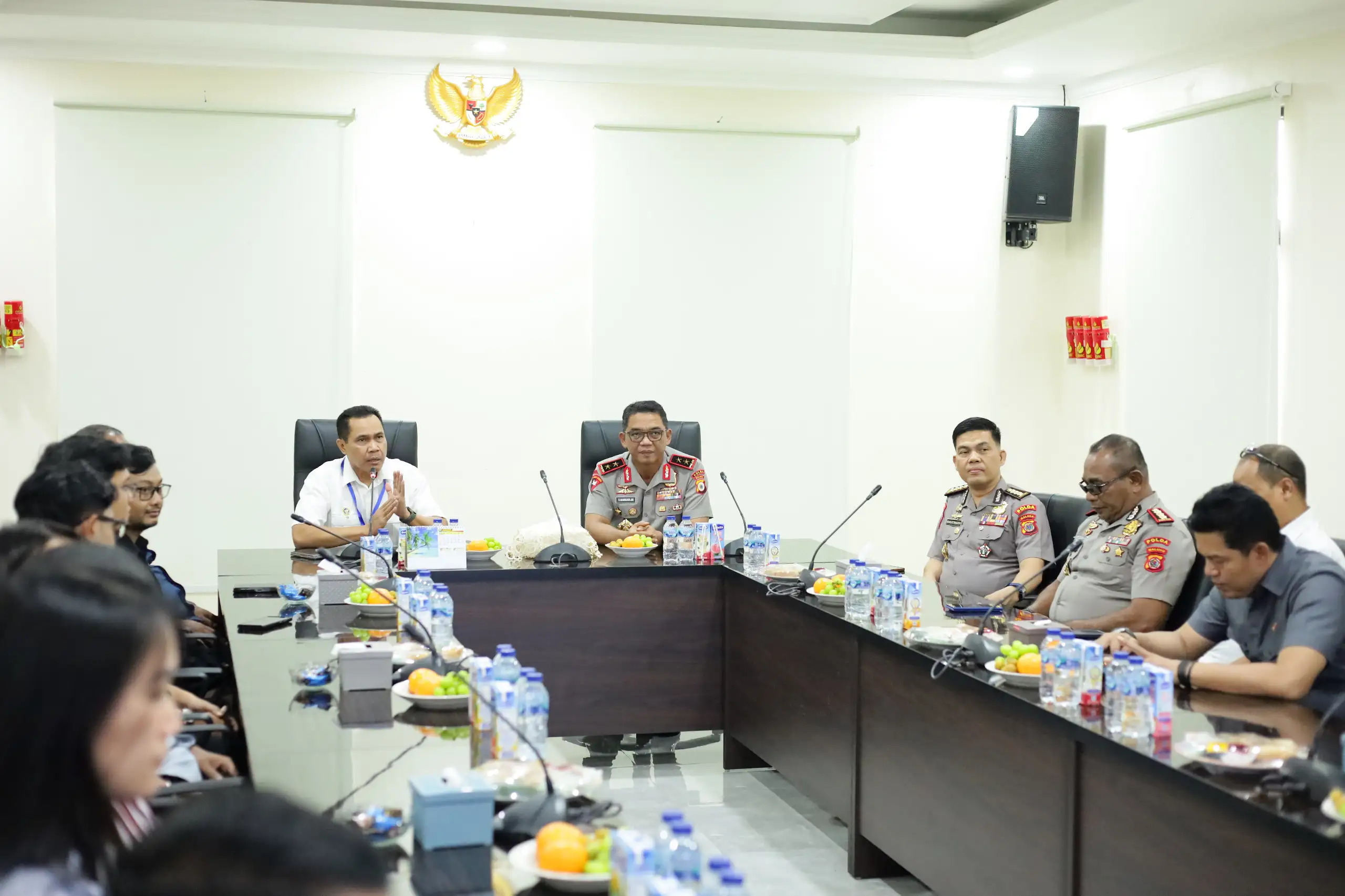 Perkuat Deteksi Dini Gangguan Keamanan, Kapolda Maluku dan Kabinda Bangun Sinergi Strategis