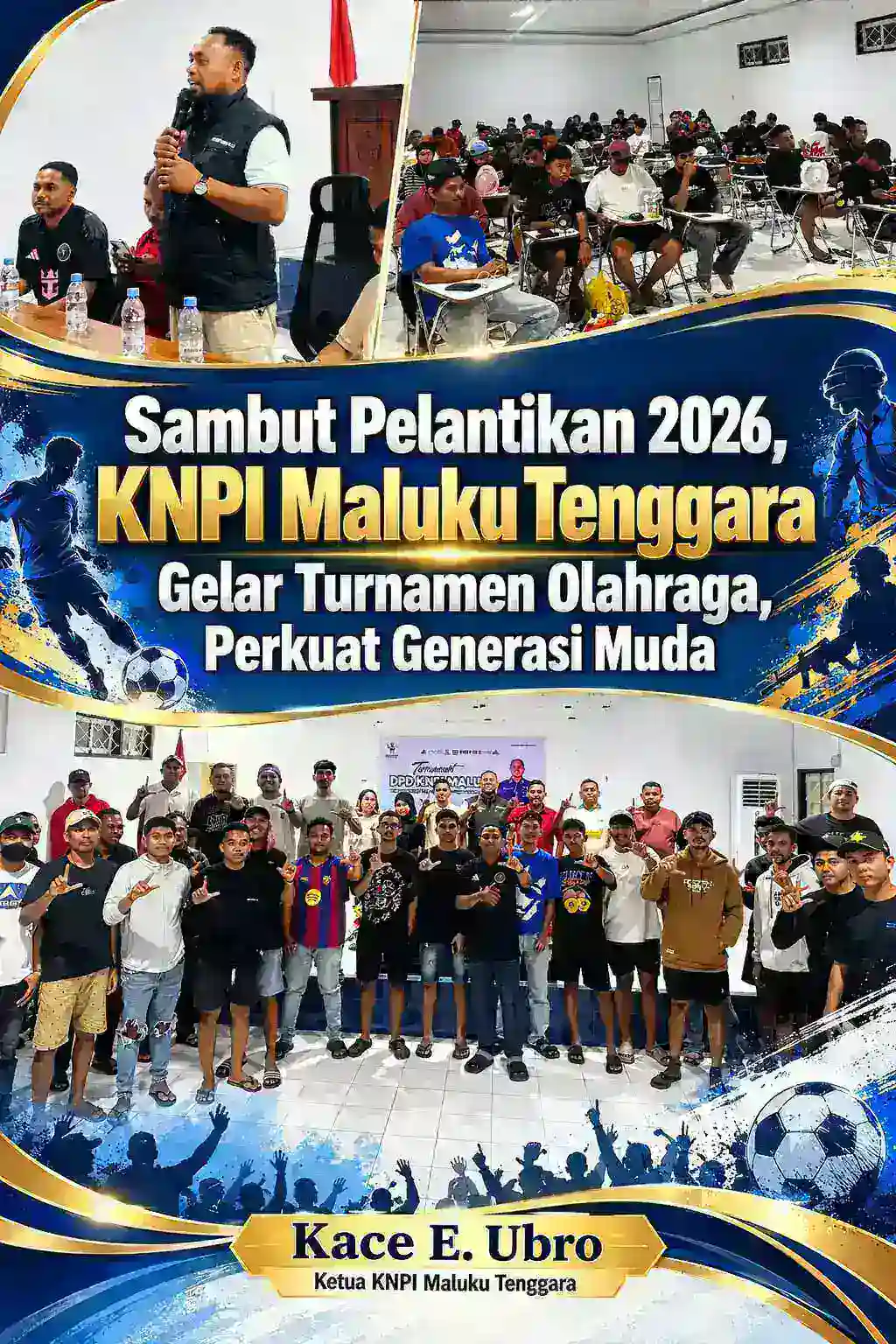 Sambut Pelantikan dan Sumpah Pemuda 2026, KNPI Maluku Tenggara Gelar Turnamen Olahraga, Perkuat Solidaritas Generasi Muda