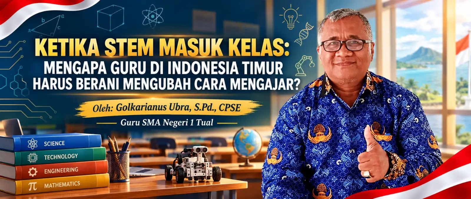 KETIKA STEM MASUK KELAS: MENGAPA GURU DI INDONESIA TIMUR HARUS BERANI MENGUBAH CARA MENGAJAR?