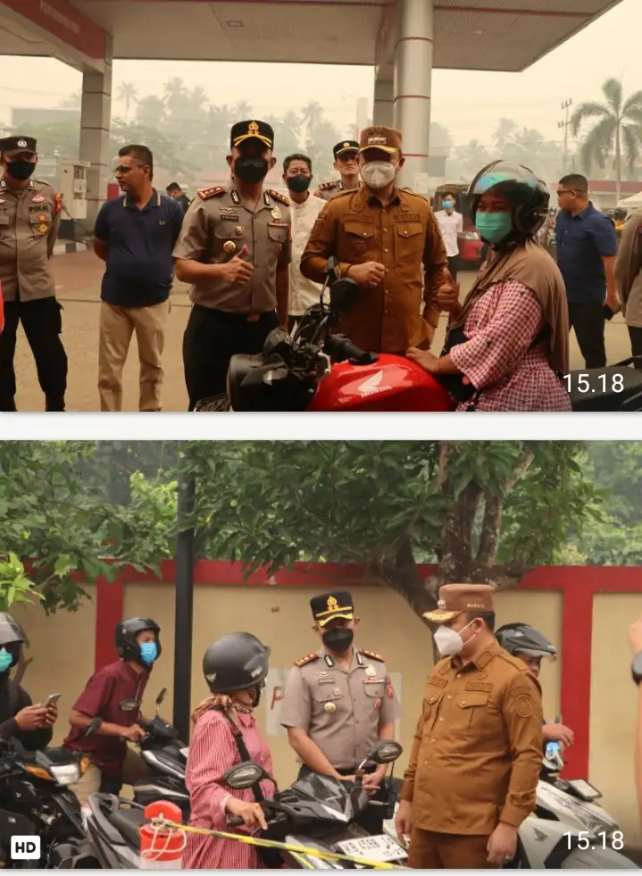 Pastikan Pelayanan dan Ketersediaan BBM, Kapolres Ketapang Bersama Bupati Turun Langsung Cek SPBU