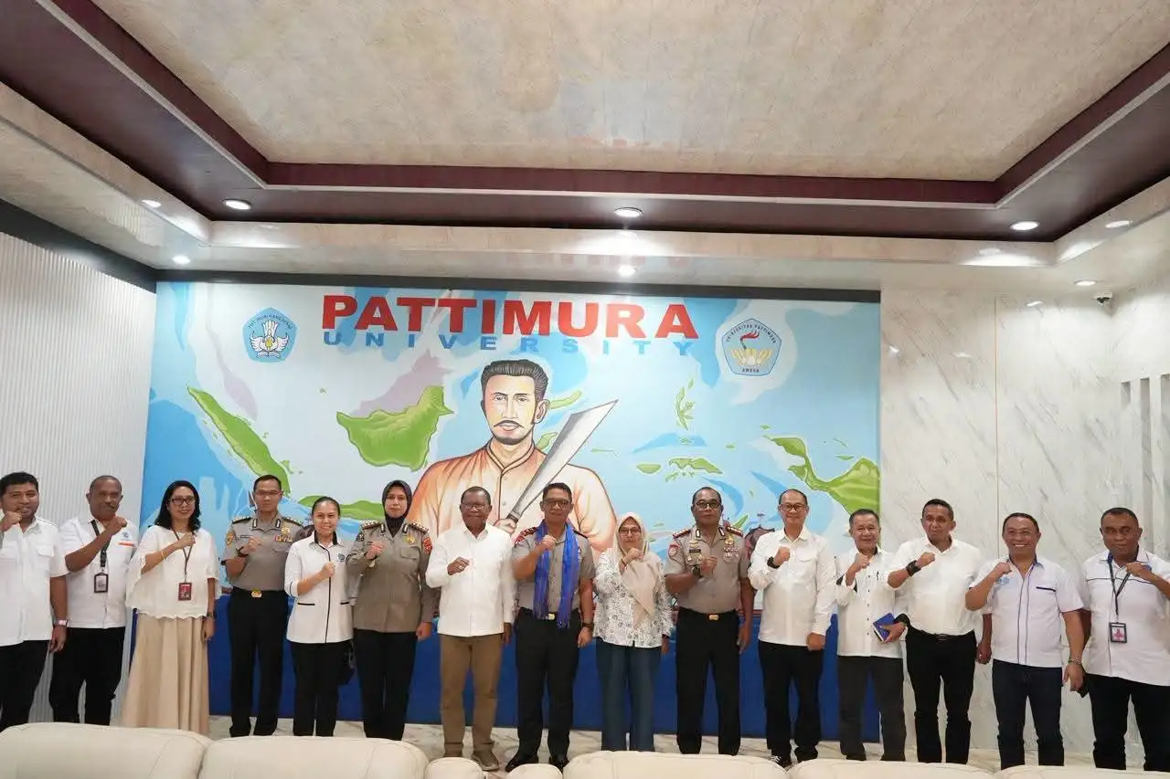 Perkuat Kolaborasi, Rektor Unpatti Terima Kunjungan Kapolda Maluku.