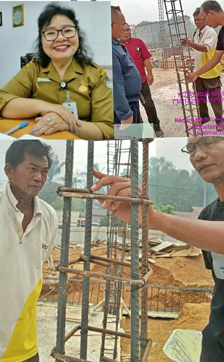 Kadis Kesehatan Ketapang Perintahkan Bongkar Pekerjaan Tak Sesuai Bestek di Puskesmas Tumbang Titi, Pelaksana Baru Bongkar Sebagian