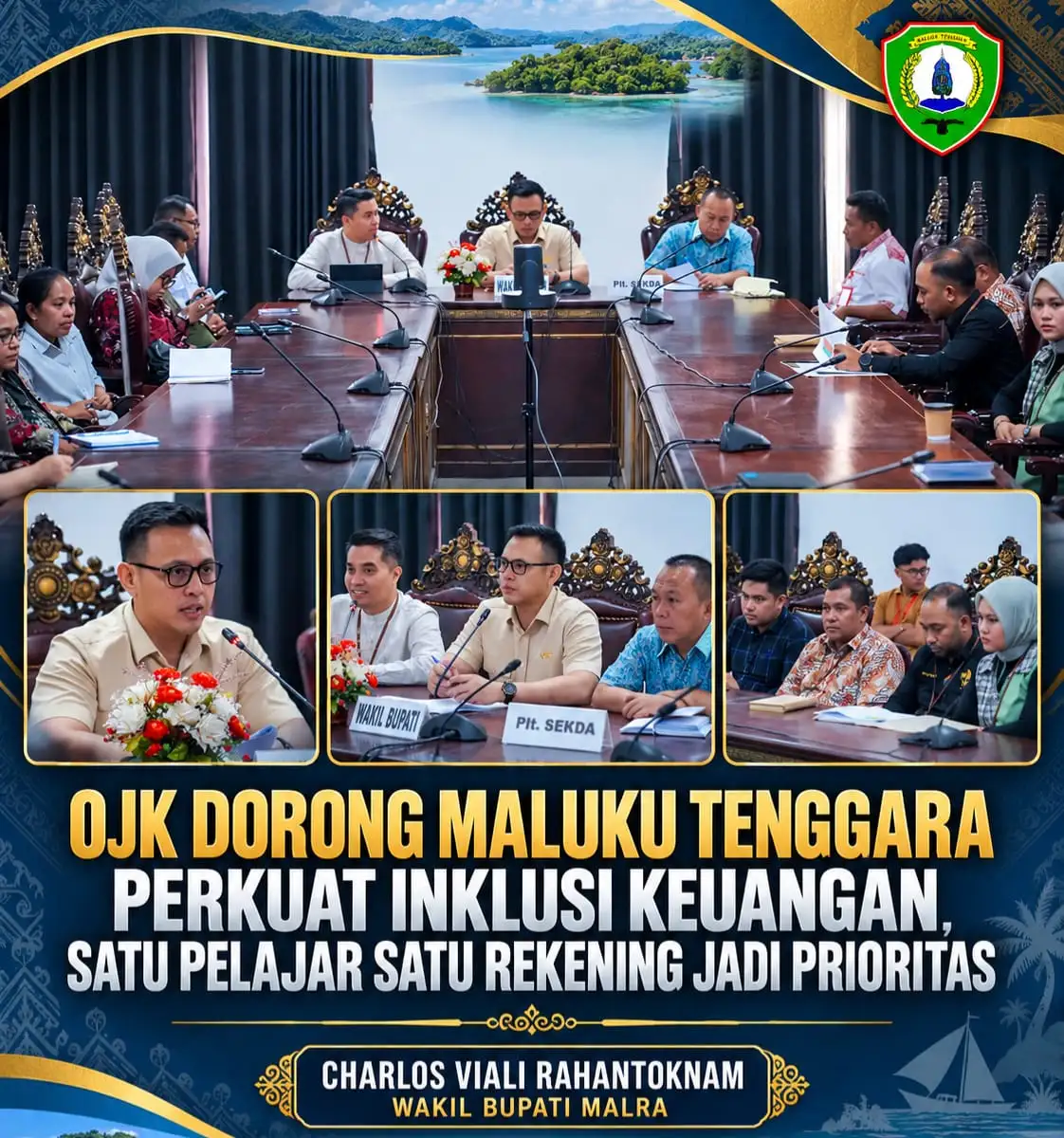 OJK Dorong Maluku Tenggara Perkuat Inklusi Keuangan, Satu Pelajar Satu Rekening Jadi Prioritas