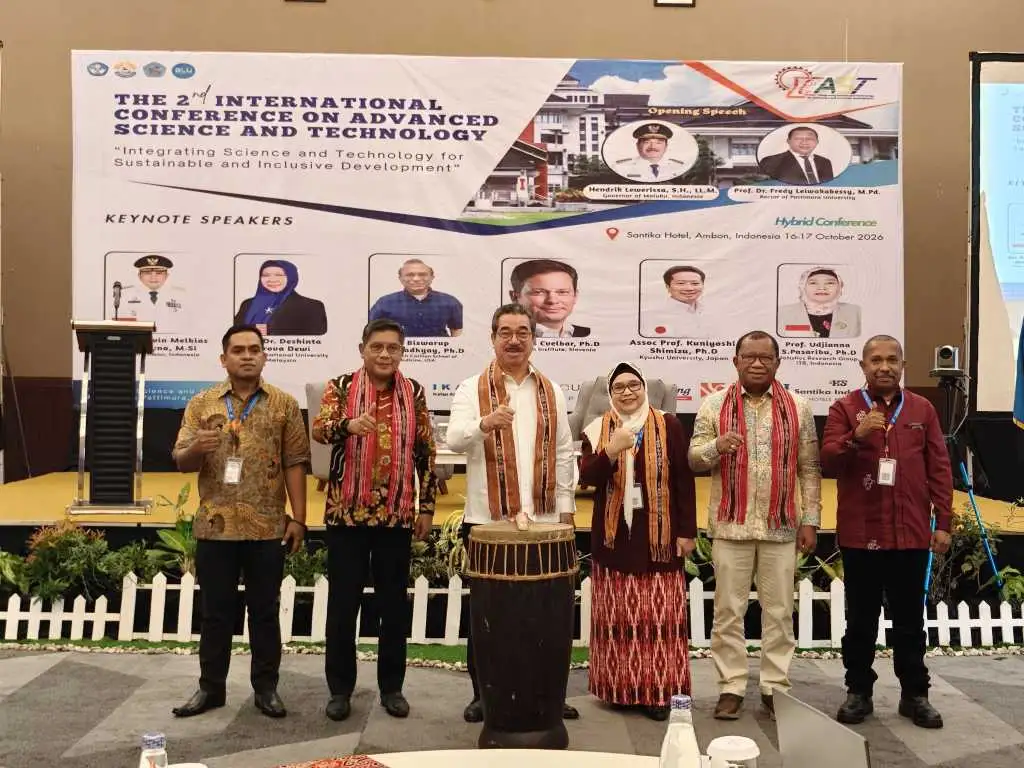 Buka ICAST 2026, Lewerissa Dorong Pemanfaatan Sains dan Teknologi untuk Pembangunan Maluku