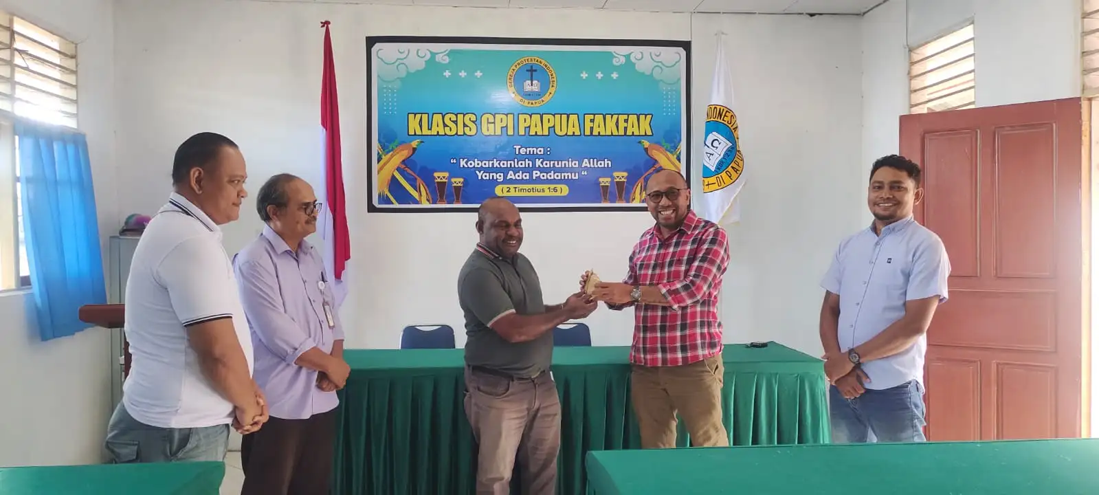 Obeth Rumbruren Ulurkan Dukungan untuk Raker Klasis GPI Papua Fakfak