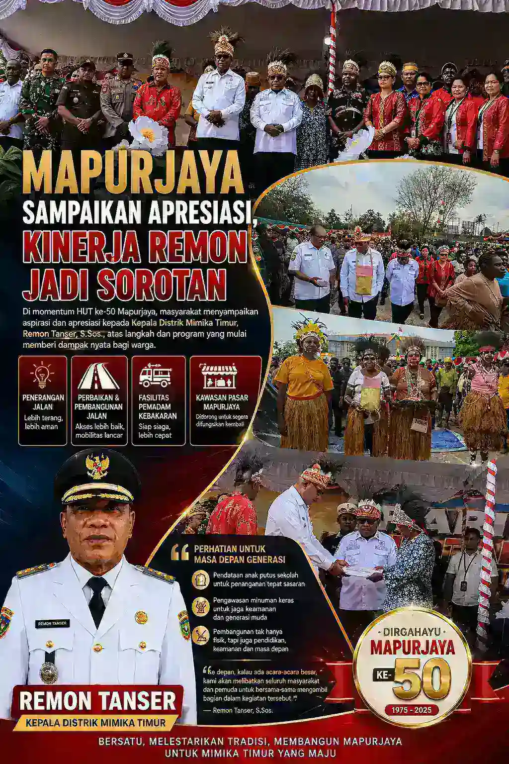 Mapurjaya Sampaikan Aspirasi, Kinerja Remon Jadi Sorotan