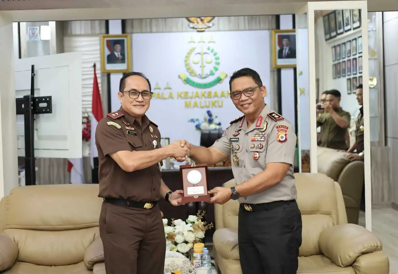Kapolda Maluku Sambangi Kejati, Perkuat Sinergi Penegakan Hukum Antar Lembaga