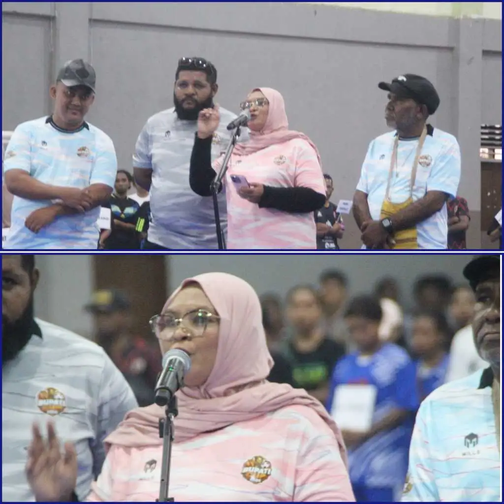84 Tim Ramaikan Bupati Cup Fakfak 2026, Siti Hajar: Futsal Bukan Sekadar Permainan, Ini Ruang Anak Muda Membuktikan Diri
