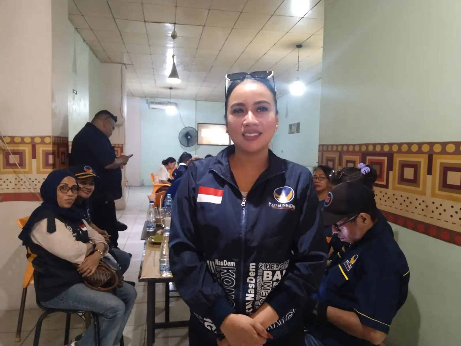 Kabut Asap Belum Reda, Nasdem Maluku Bagikan 1.500 Masker dan Sosialisasi Cegah ISPA