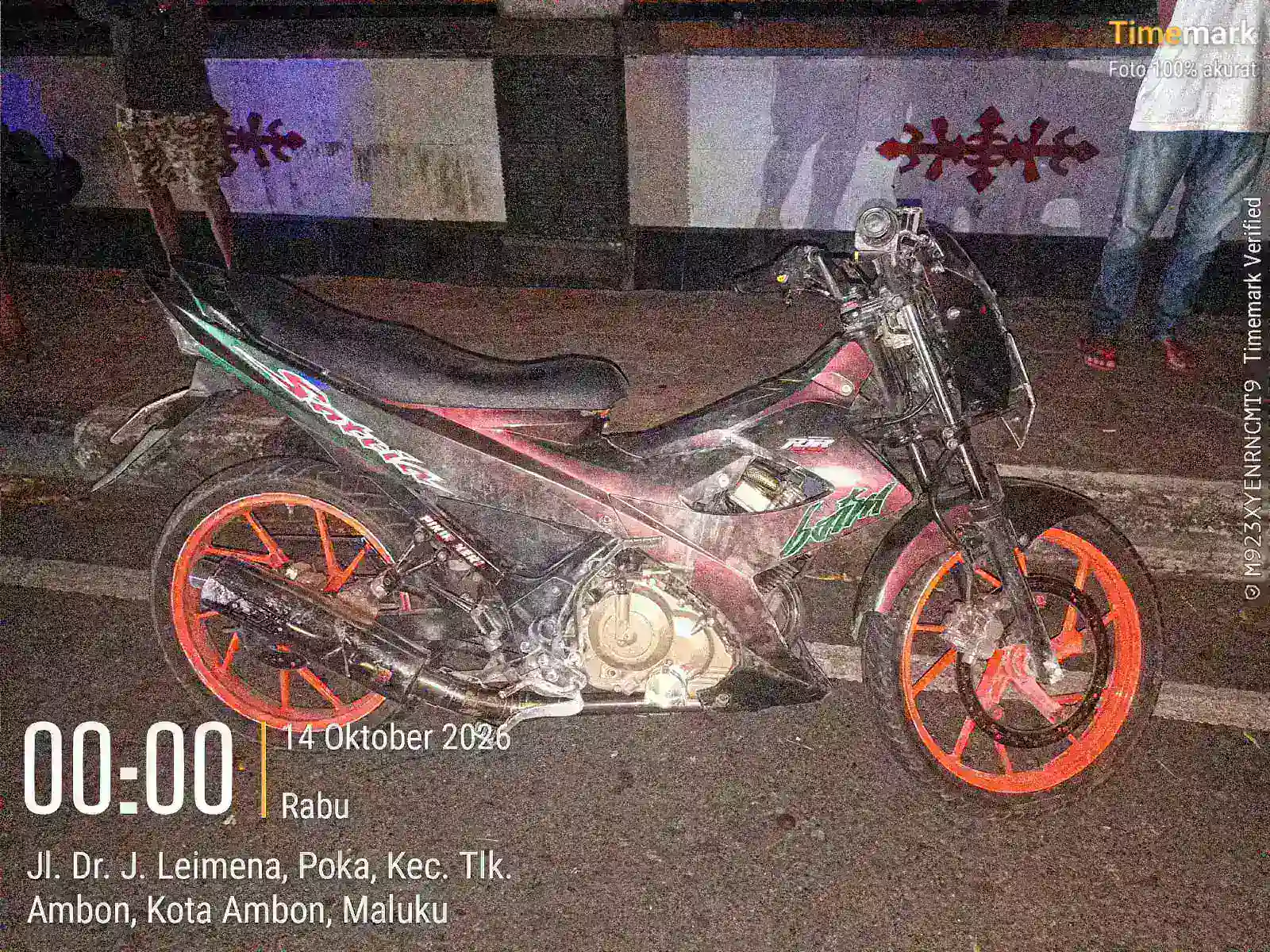 Tragedi Tikungan Unpatti: Diduga Mabuk Miras dan Ngebut, Pengendara Satria FU Tanpa Identitas Tewas Tabrak Beton Jalan